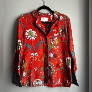 Victoria Garcia Sparrow Flannel Sleep Shirt